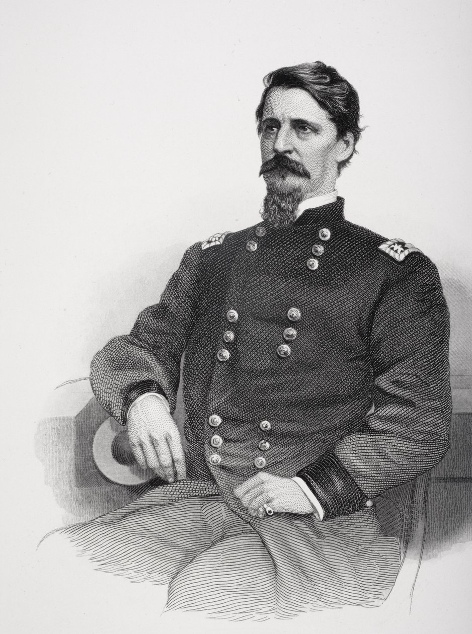 Portrait de Winfield Scott Hancock (1824-86) - Mathew B. Brady