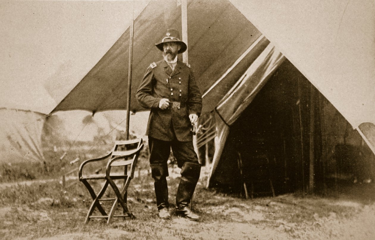 Général G. Meade au camp - Mathew and studio Brady