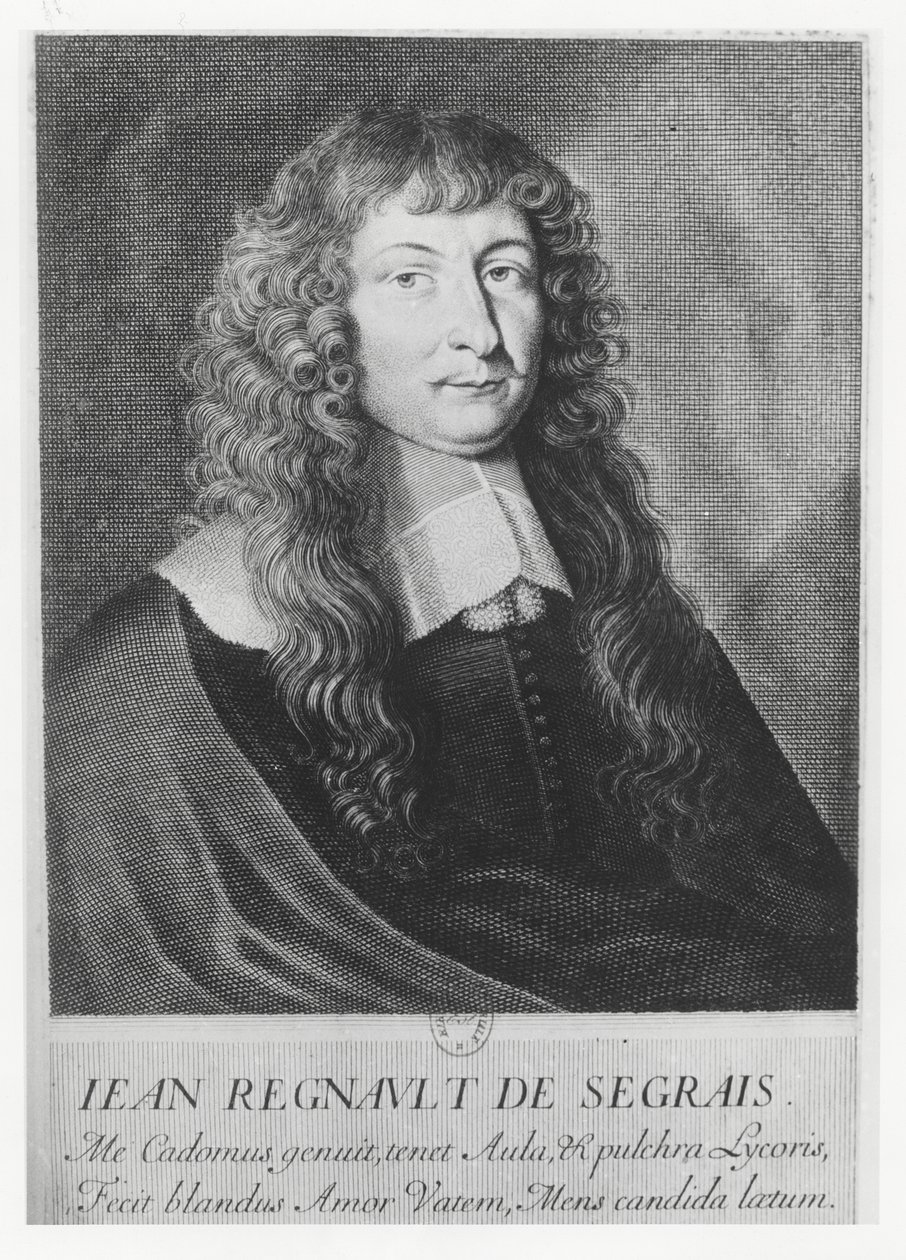 Portrait de Jean Regnault de Segrais - Mathieu Boulanger
