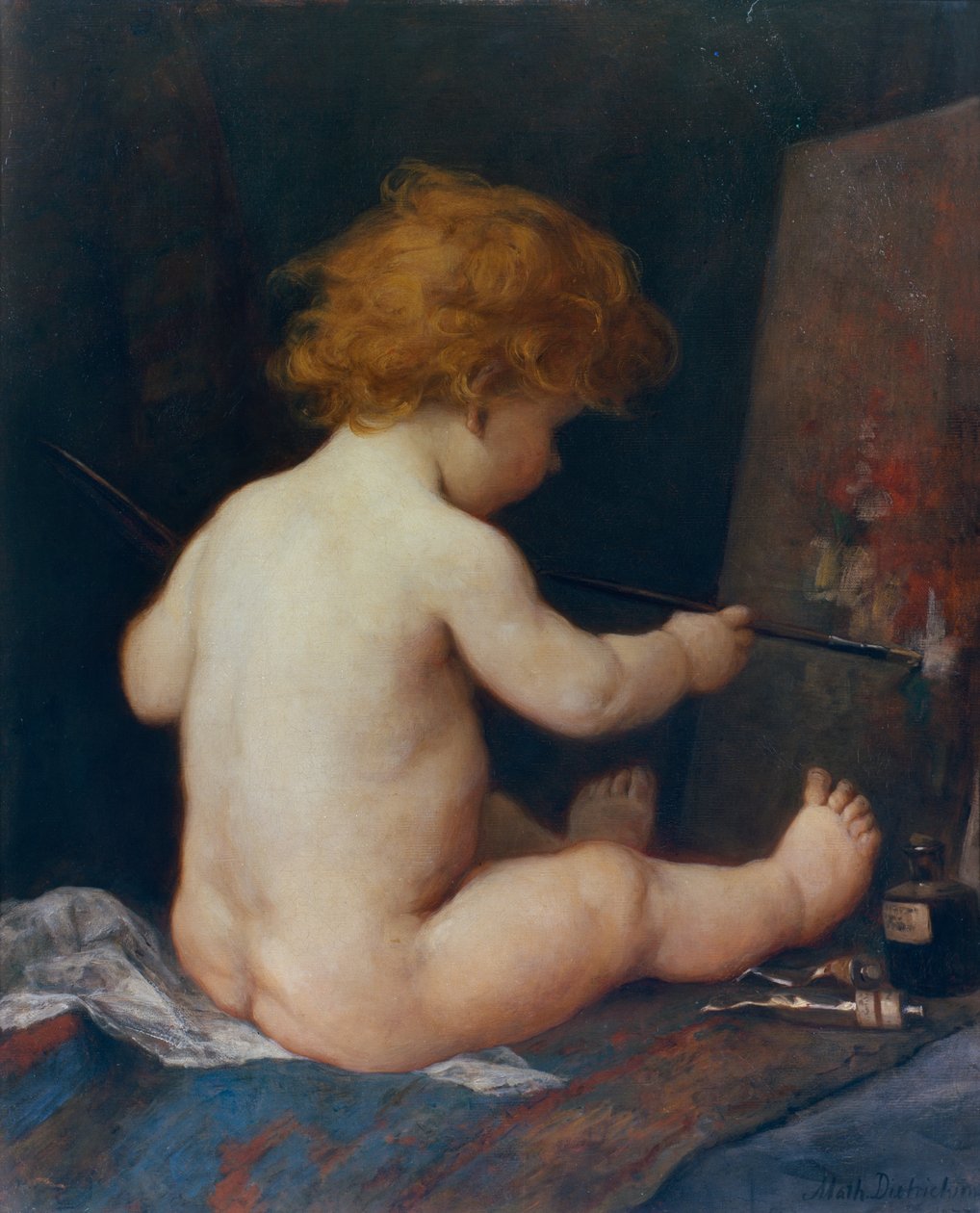 Un jeune artiste - Mathilde Dietrichson