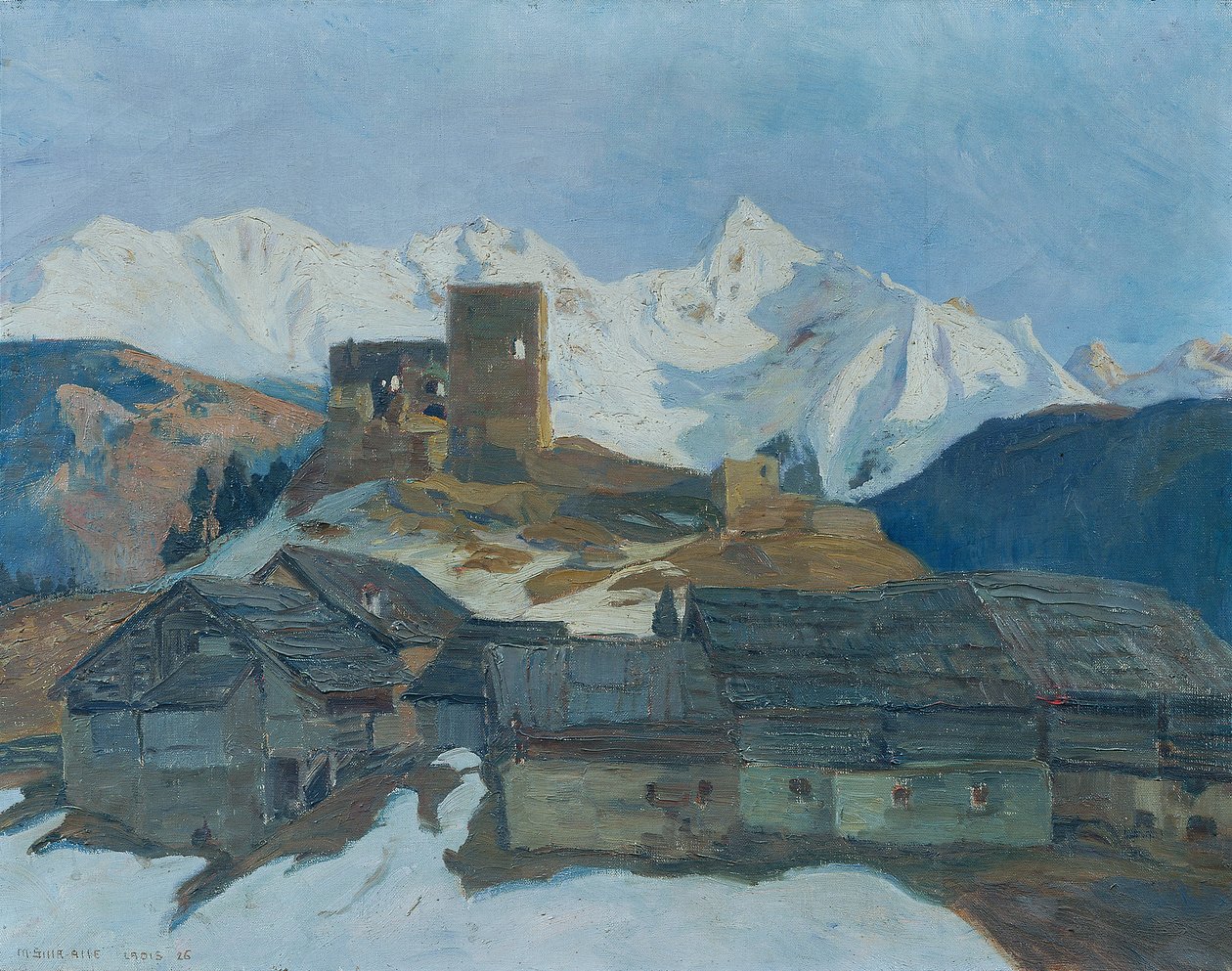 Hiver à Ladis (Tyrol) - Mathilde Sitta Allé