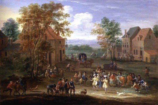 Festival dans un village de campagne - Mathys Schoevaerdts