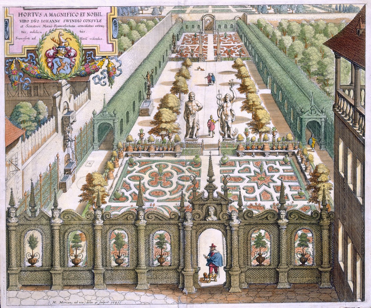 Le jardin du bourgmestre Schwind, de 