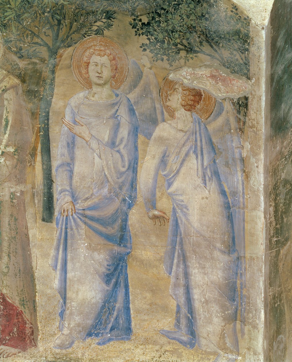 Anges de la chapelle de Saint-Jean, 1347 - Matteo Giovanetti