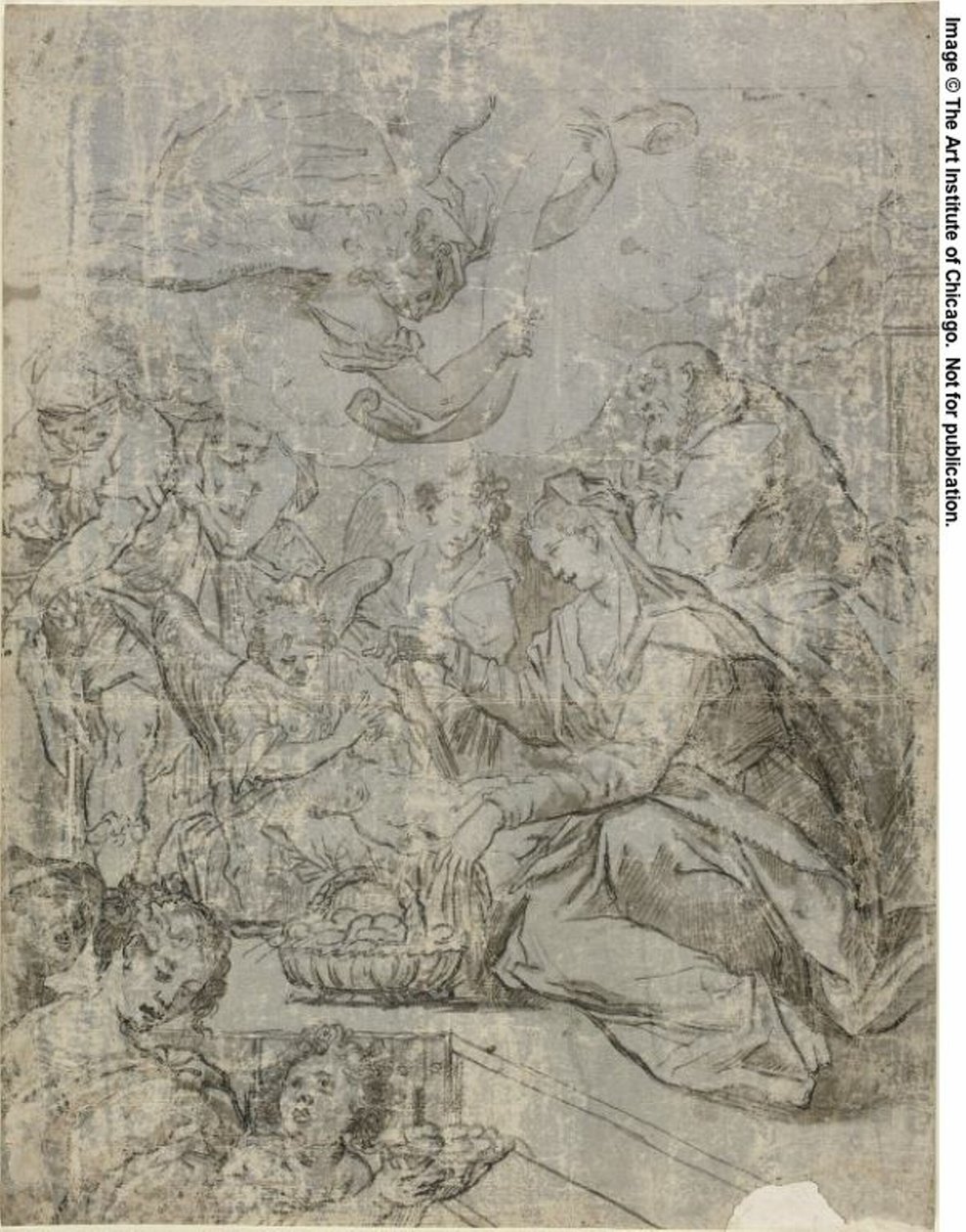 Nativité - Matteo Rosselli