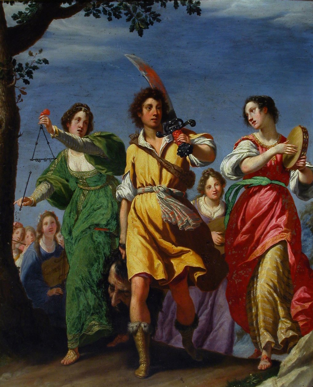 Le Triomphe de David, 1610 - Matteo Rosselli