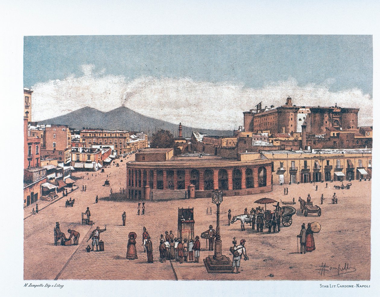 Italie, Naples, Gran Guardia - Matteo Zampella