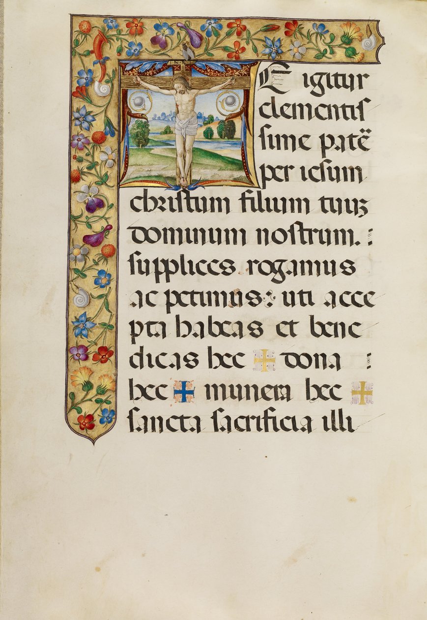La Crucifixion - Matteo da Milano
