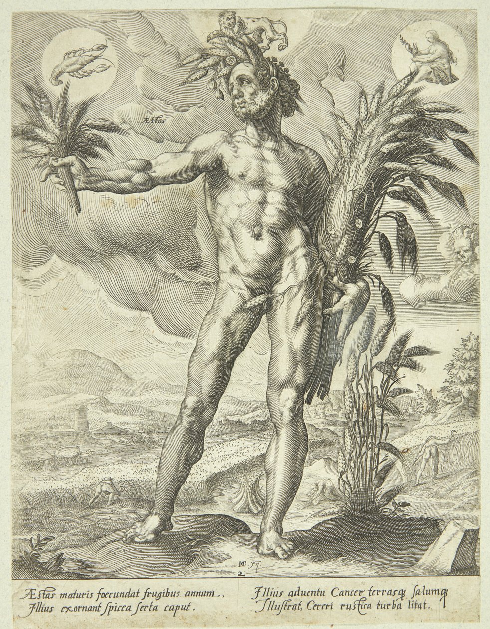 Été - Matthaus Greuter