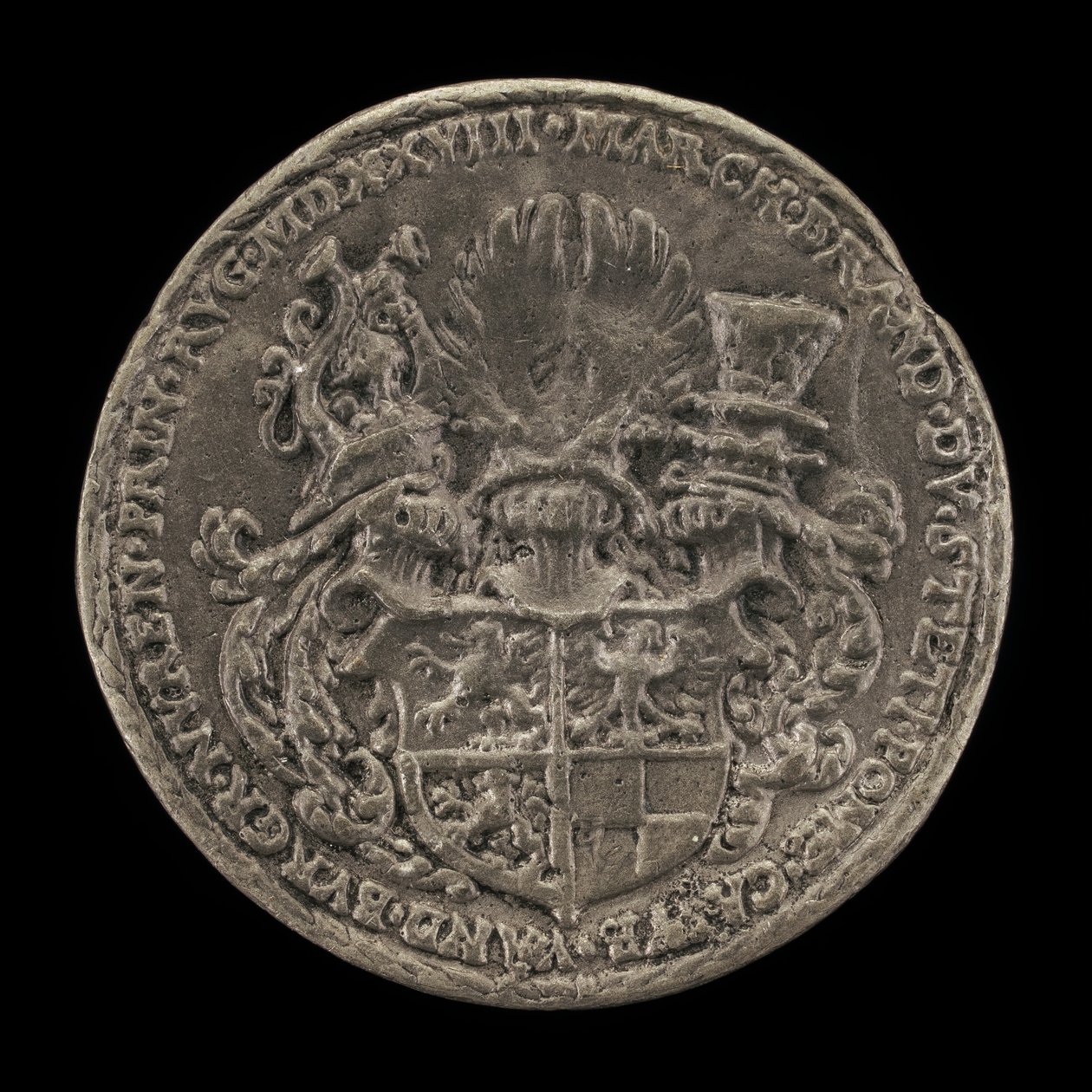 Blason des armes [verso] - Matthes Gebel