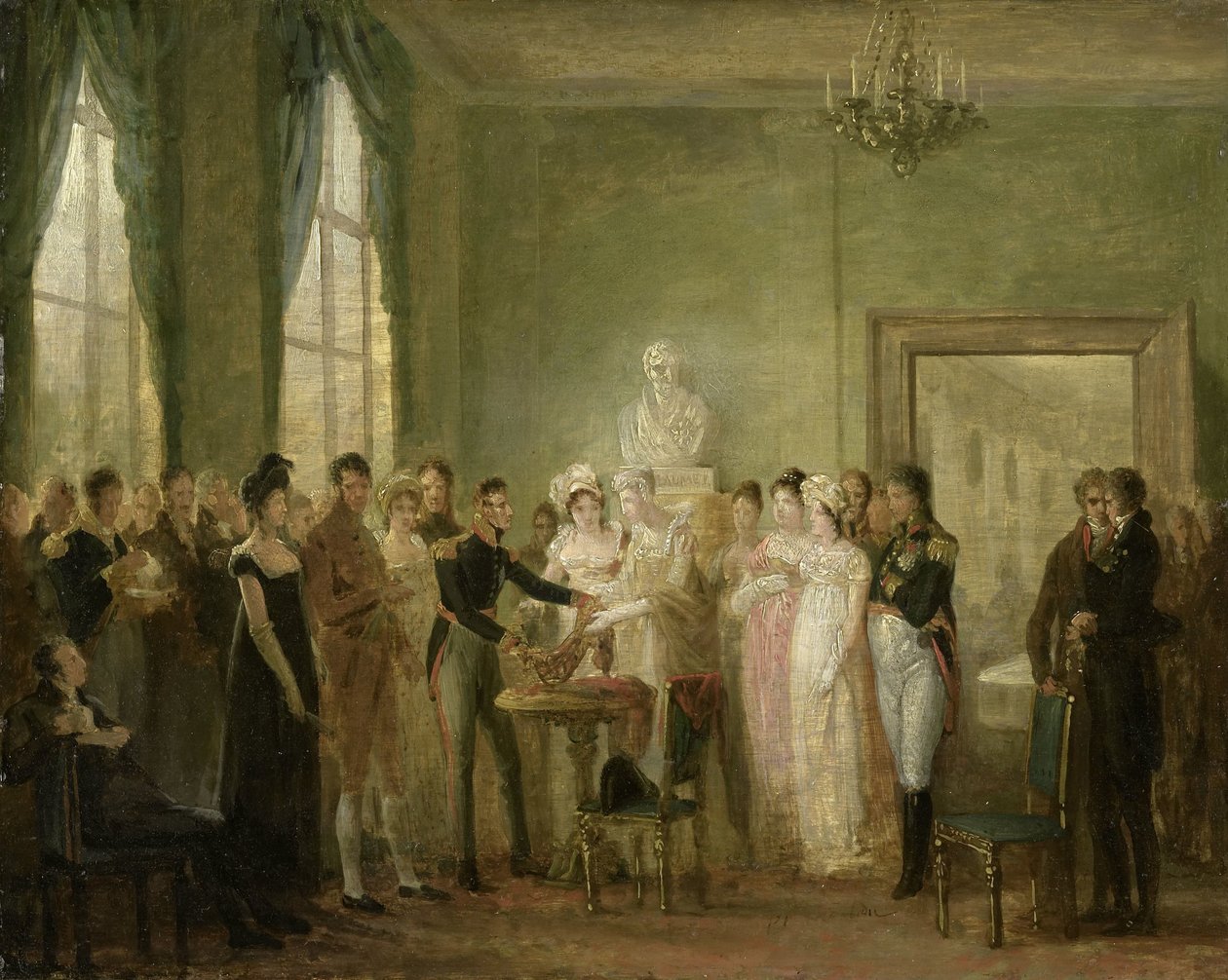 Un sujet historique non identifié - Mattheus Ignatius van Bree