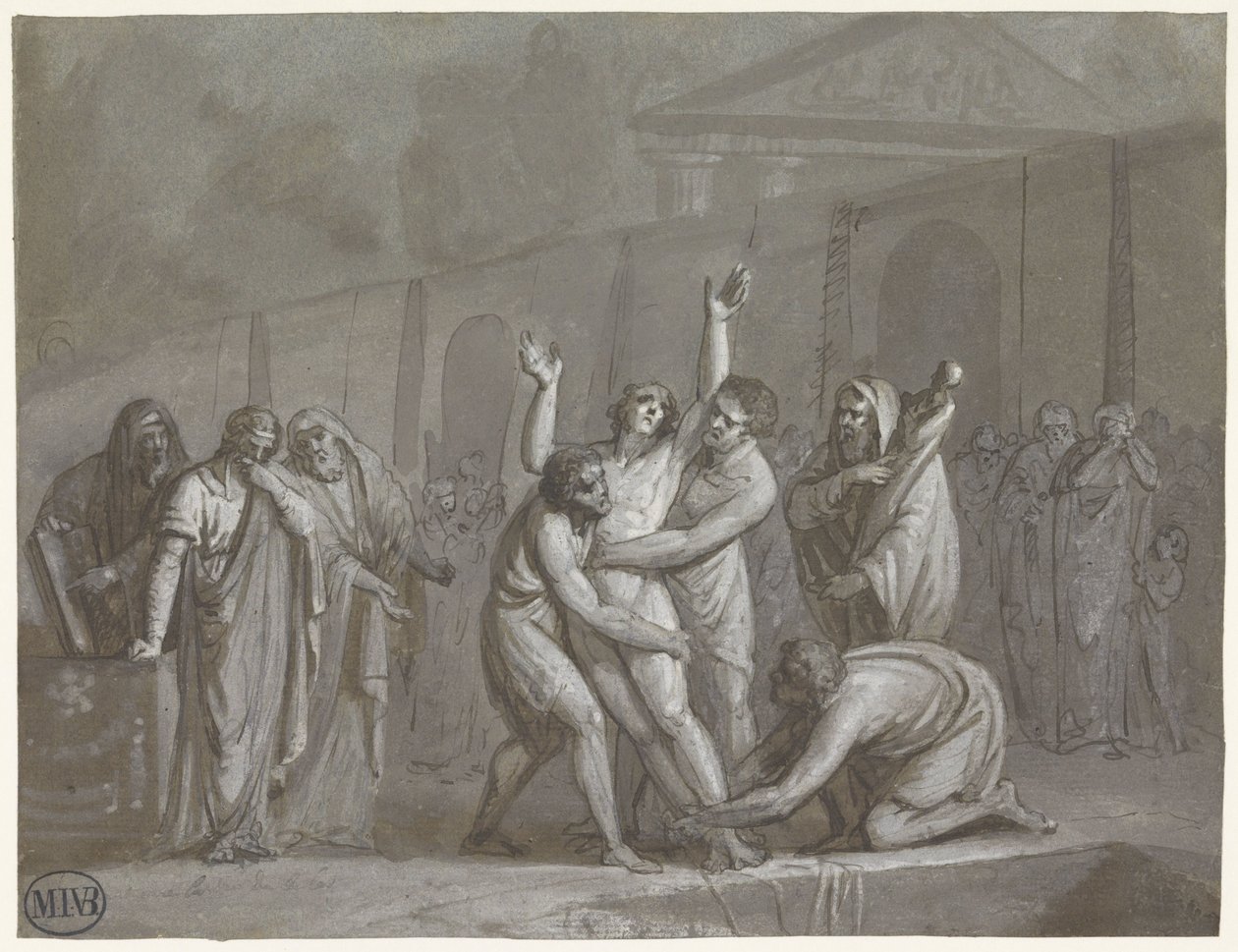 Exécution romaine - Mattheus Ignatius van Bree