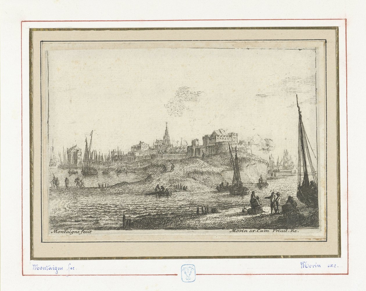 Ville sur une péninsule - Matthieu van Plattenberg