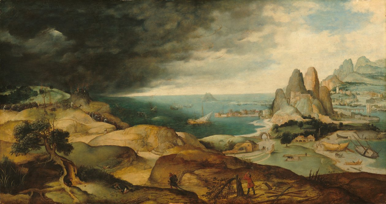 Le martyre de Sainte Catherine, vers 1540 - Matthijs Cock
