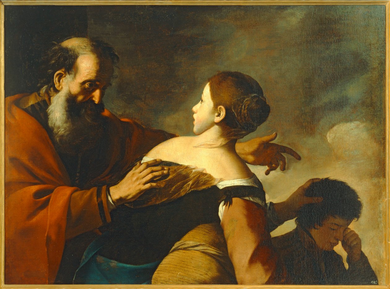 Abraham et Agar. 10010031 ... - Mattia (1613 99) Preti