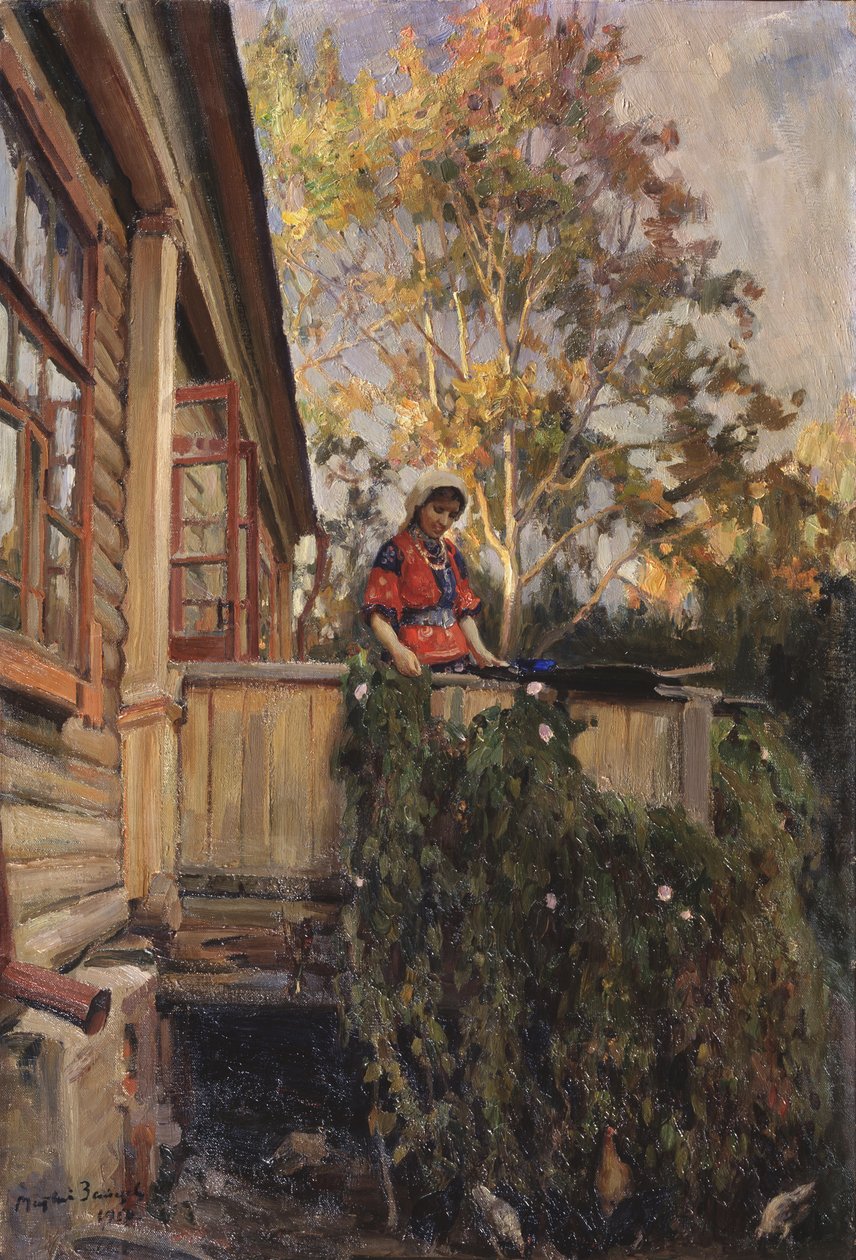 Sur le balcon - Matvei Markovich Zaytsev