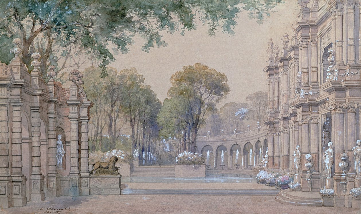 Croquis pour le Ballet de Tchaïkovski, 