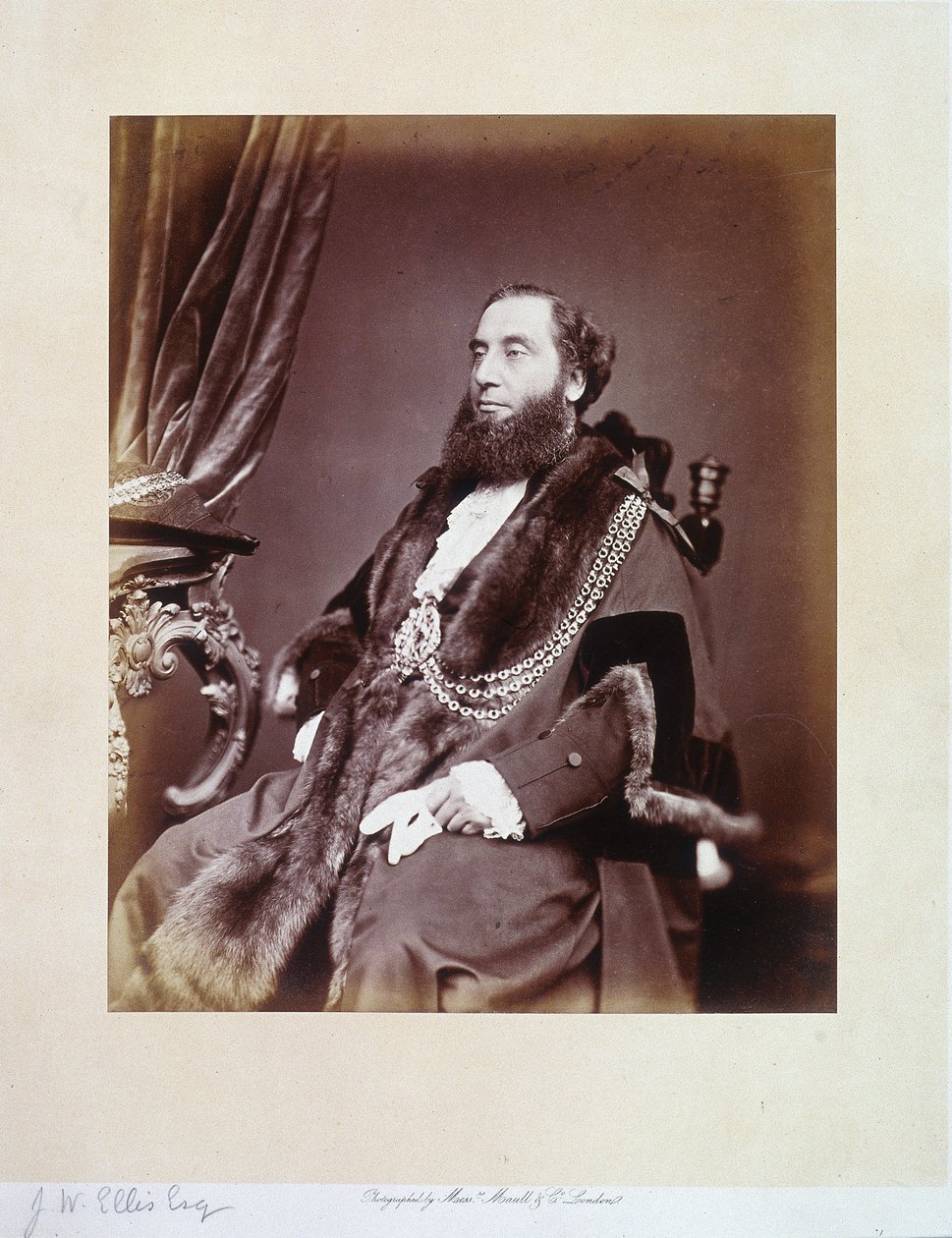 Sir John Whittaker Ellis, vers 1865 - Maull and Co
