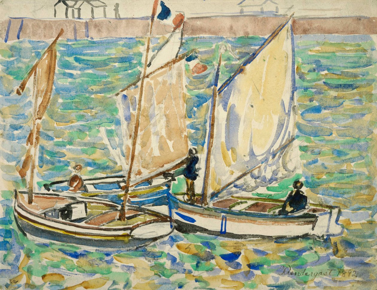 Saint-Malo - Maurice Brazil Prendergast