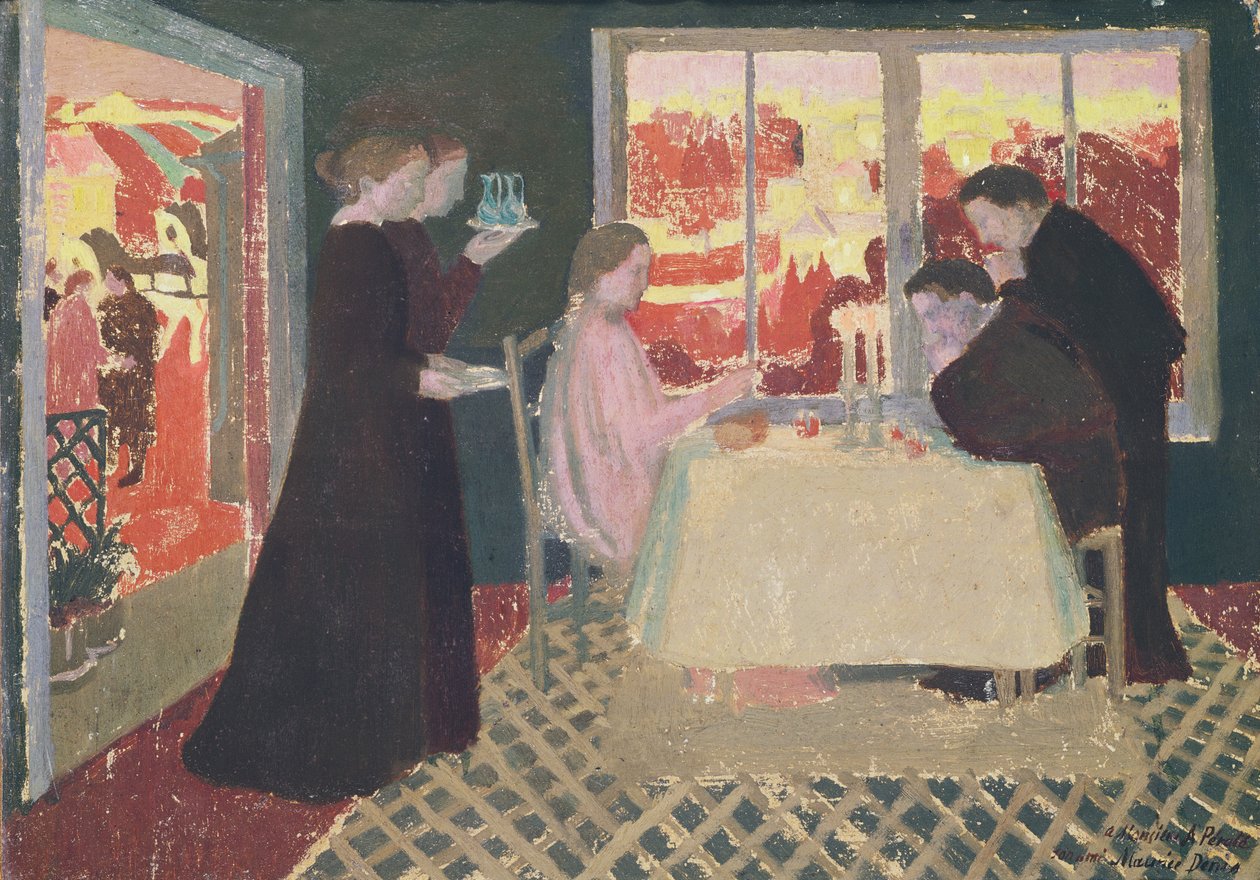 Étude pour Le Souper à Emmaüs, 1894 - Maurice Denis