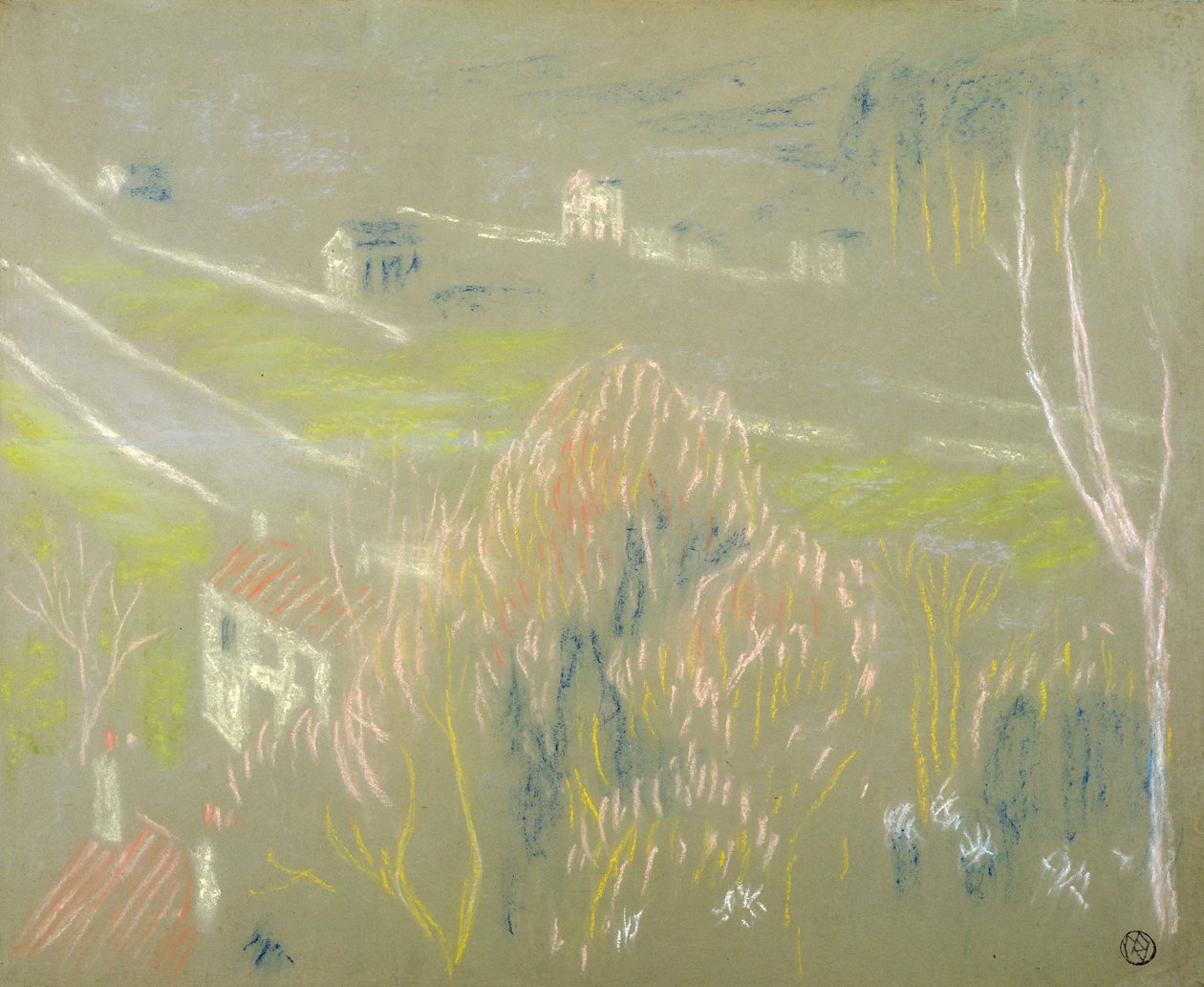 Le Fond de la Vallée entre Saint-Germain et Mareil, 1894 - Maurice Denis