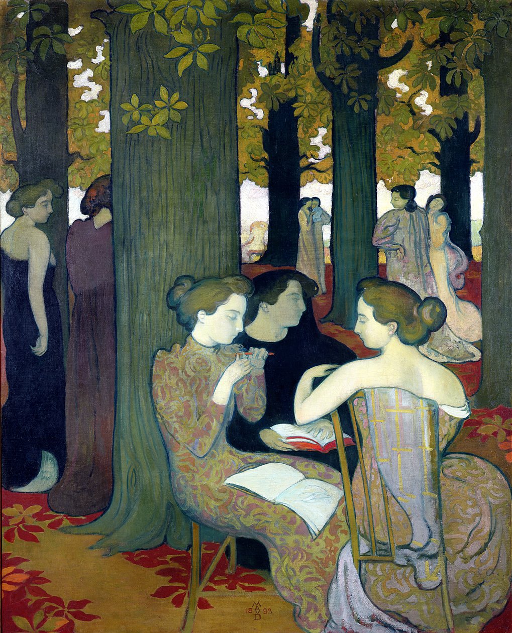 Les Muses, 1893 - Maurice Denis