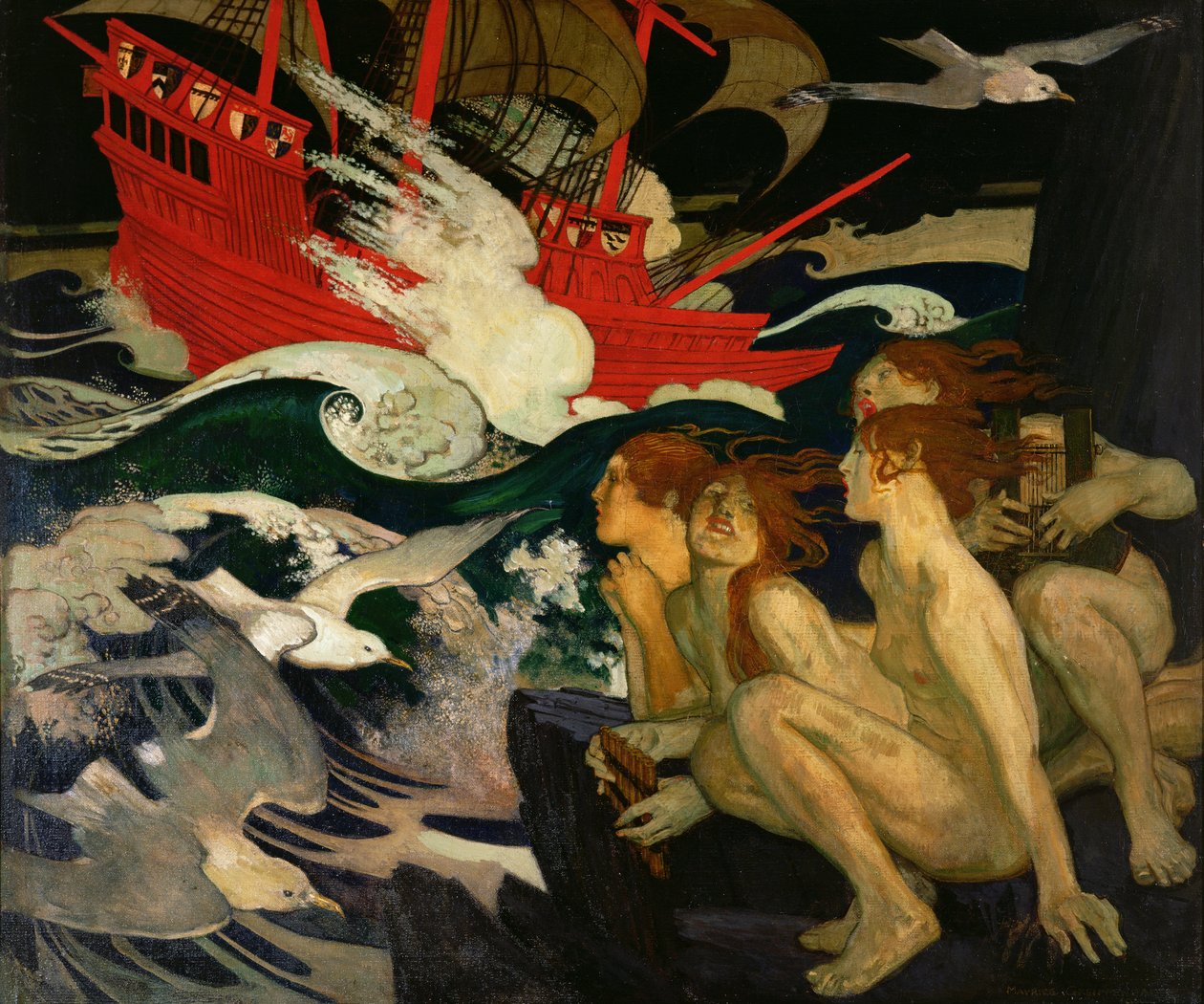 Les sirènes - Maurice Greiffenhagen
