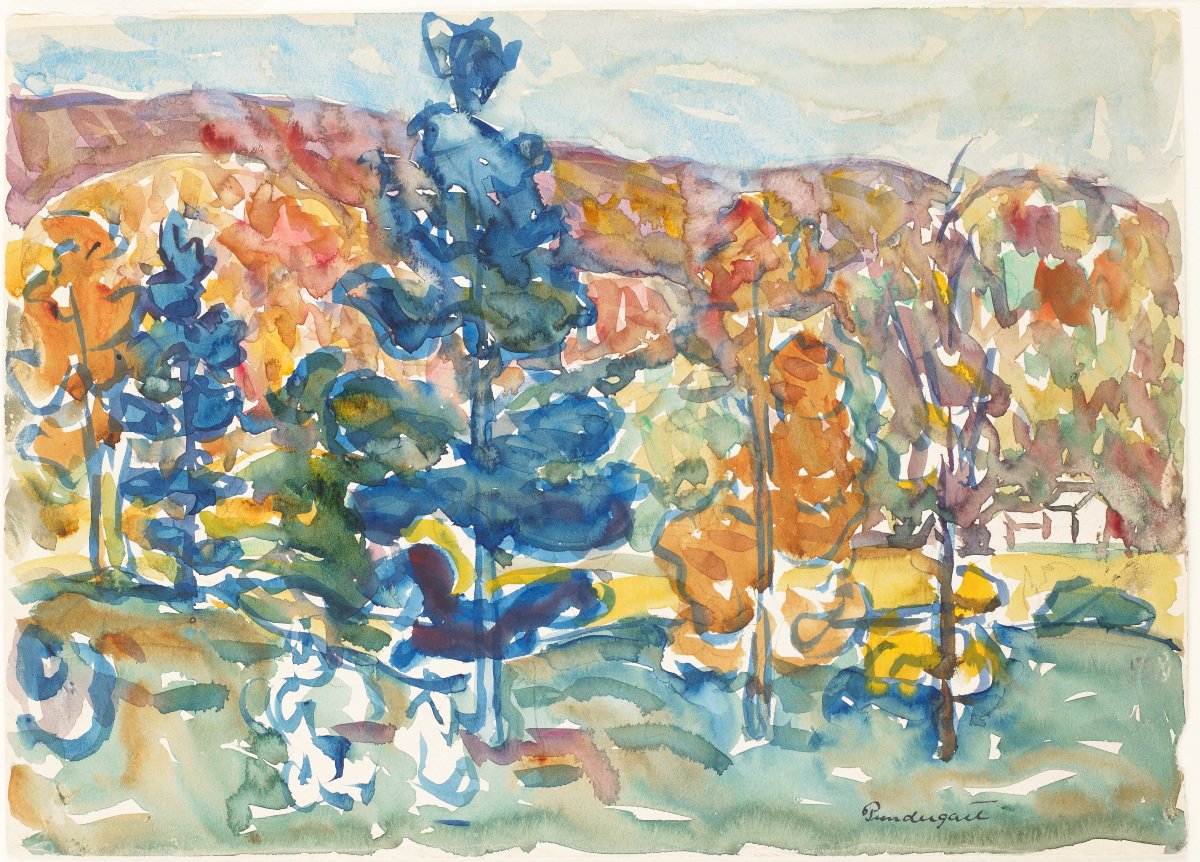 Automne - Maurice Brazil Prendergast
