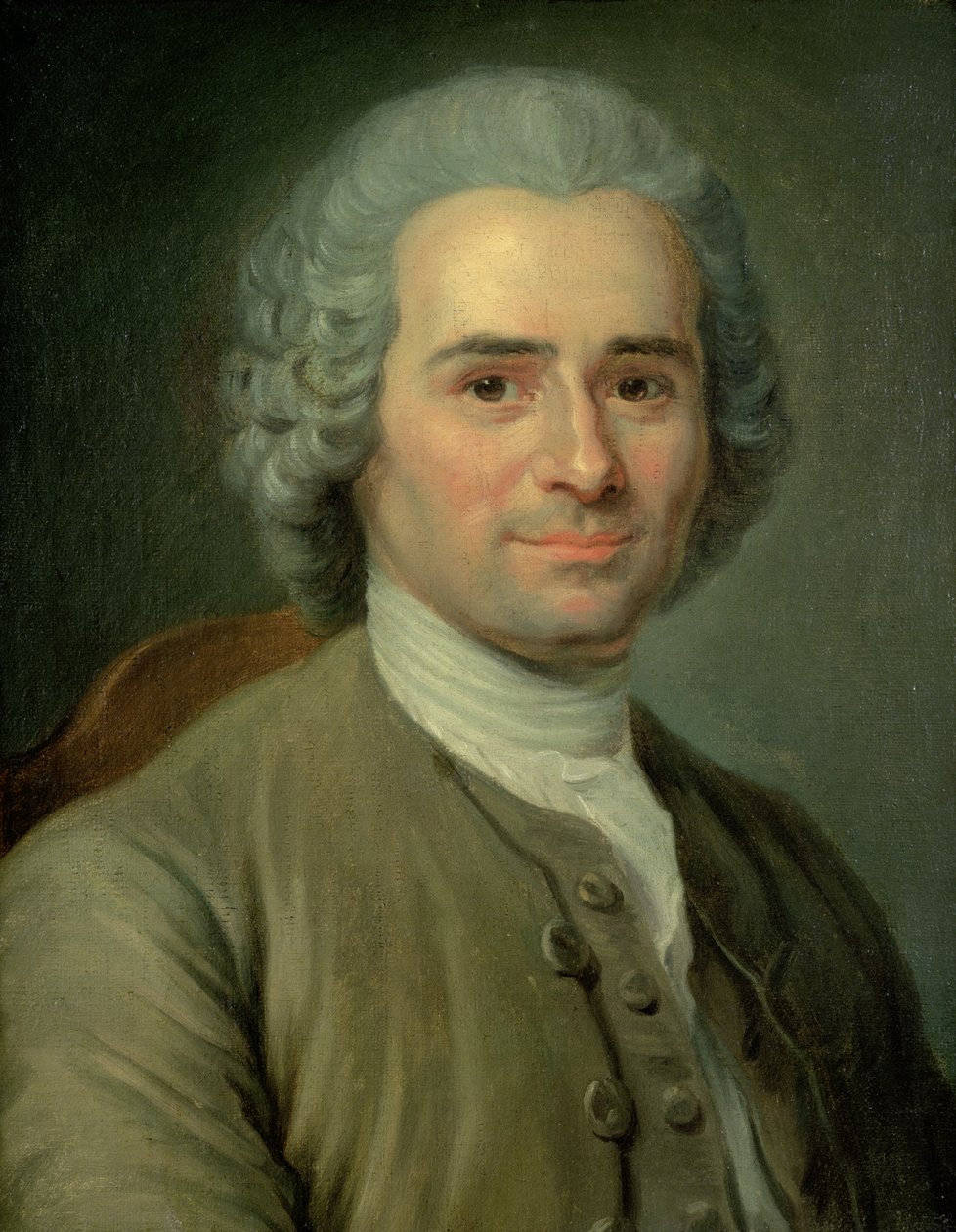 Jean-Jacques Rousseau (1712-78) - Maurice Quentin de La Tour