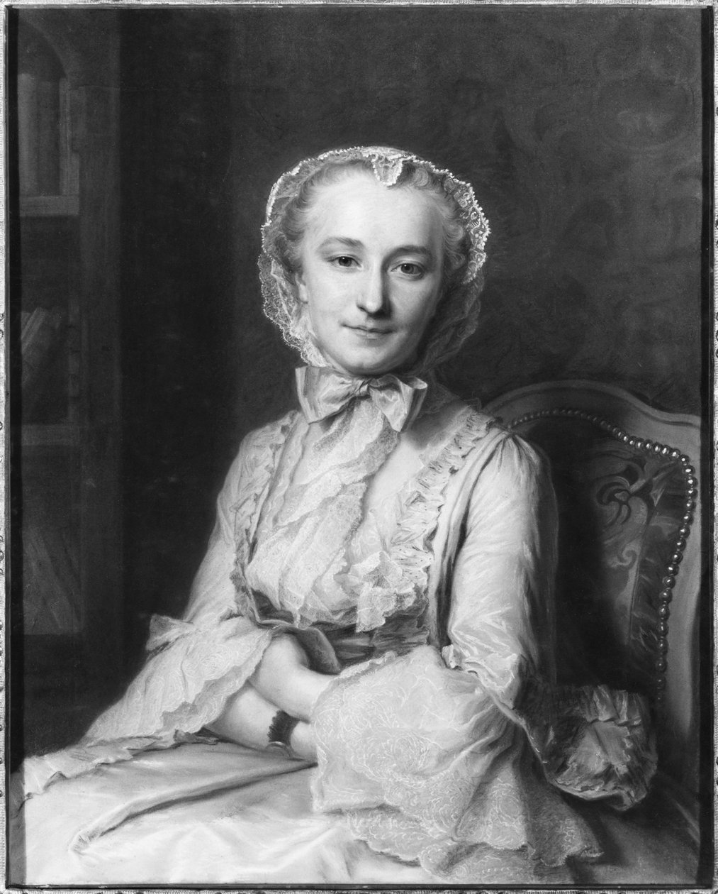 Mademoiselle Marie Sallé, 1741 - Maurice Quentin de La Tour