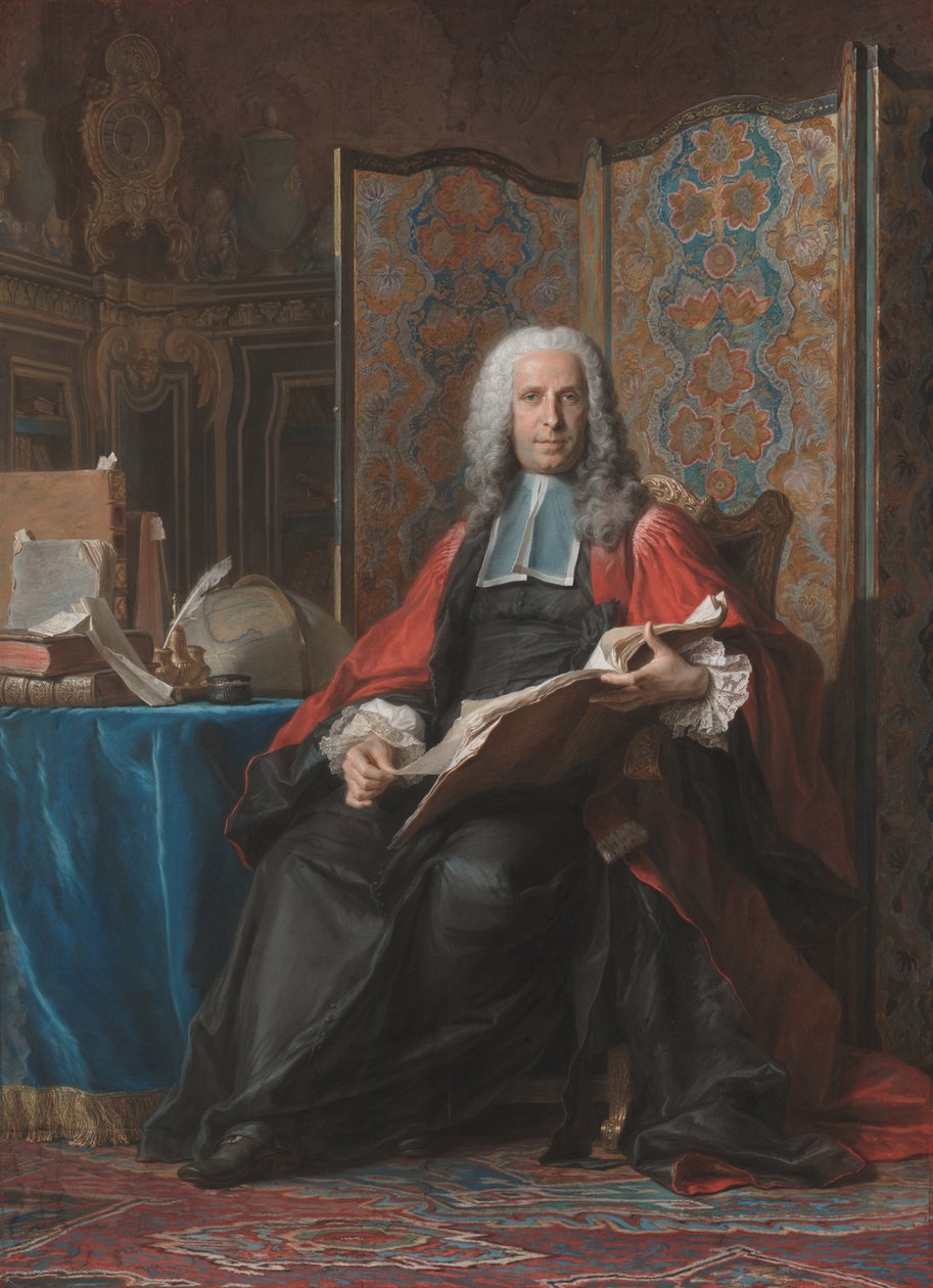 Portrait de Gabriel Bernard de Rieux - Maurice Quentin de La Tour
