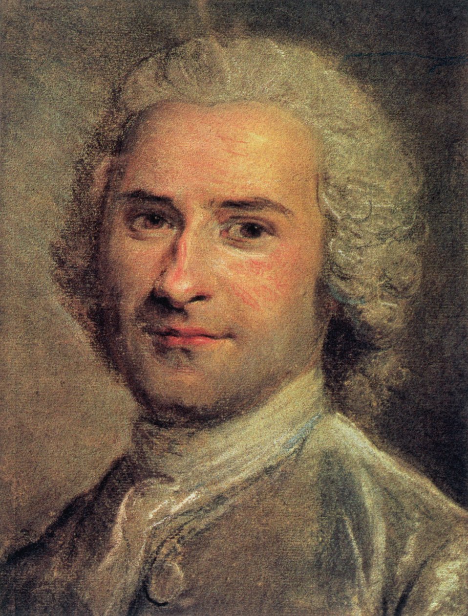 Portrait de Jean-Jacques Rousseau (1712-78) - Maurice Quentin de La Tour