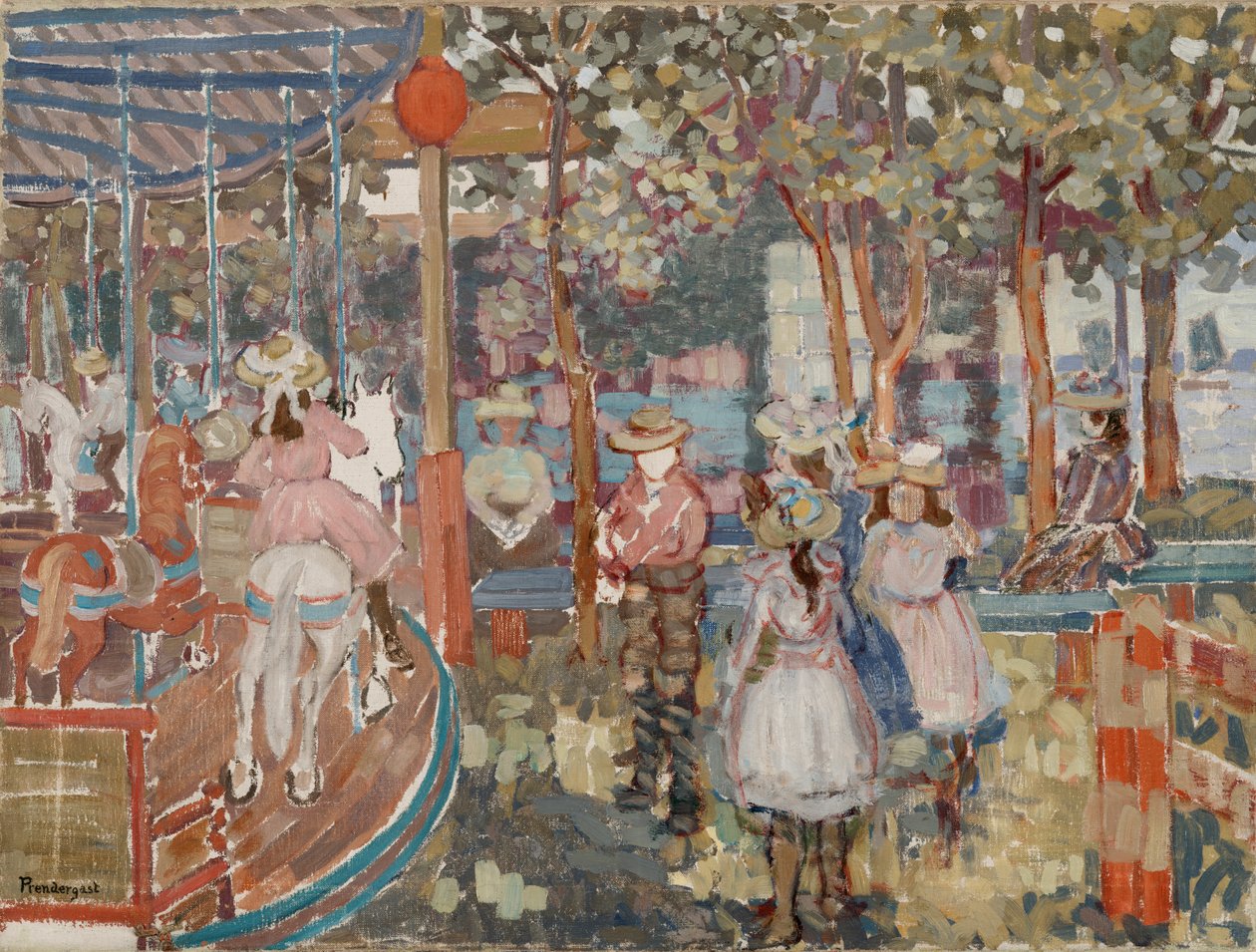 Manège - Maurice Brazil Prendergast