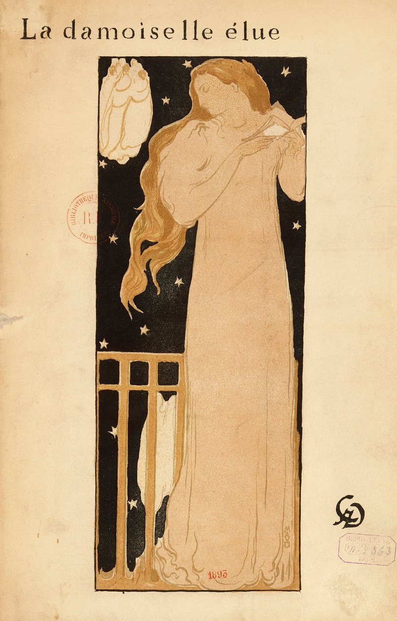 Claude-Achille Debussy (1862-1918), La damoiselle élue - Maurice Denis