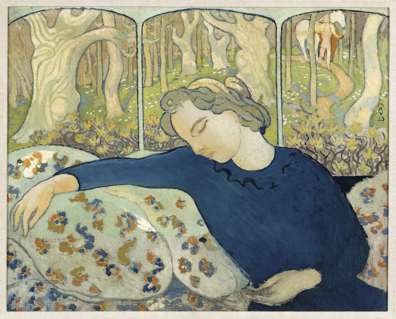 La Dormeuse au Bois Magique, 1892 - Maurice Denis