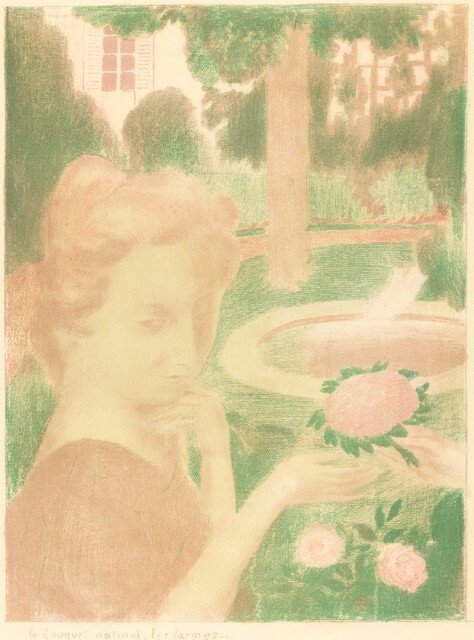 Le bouquet matinal, les larmes - Maurice Denis