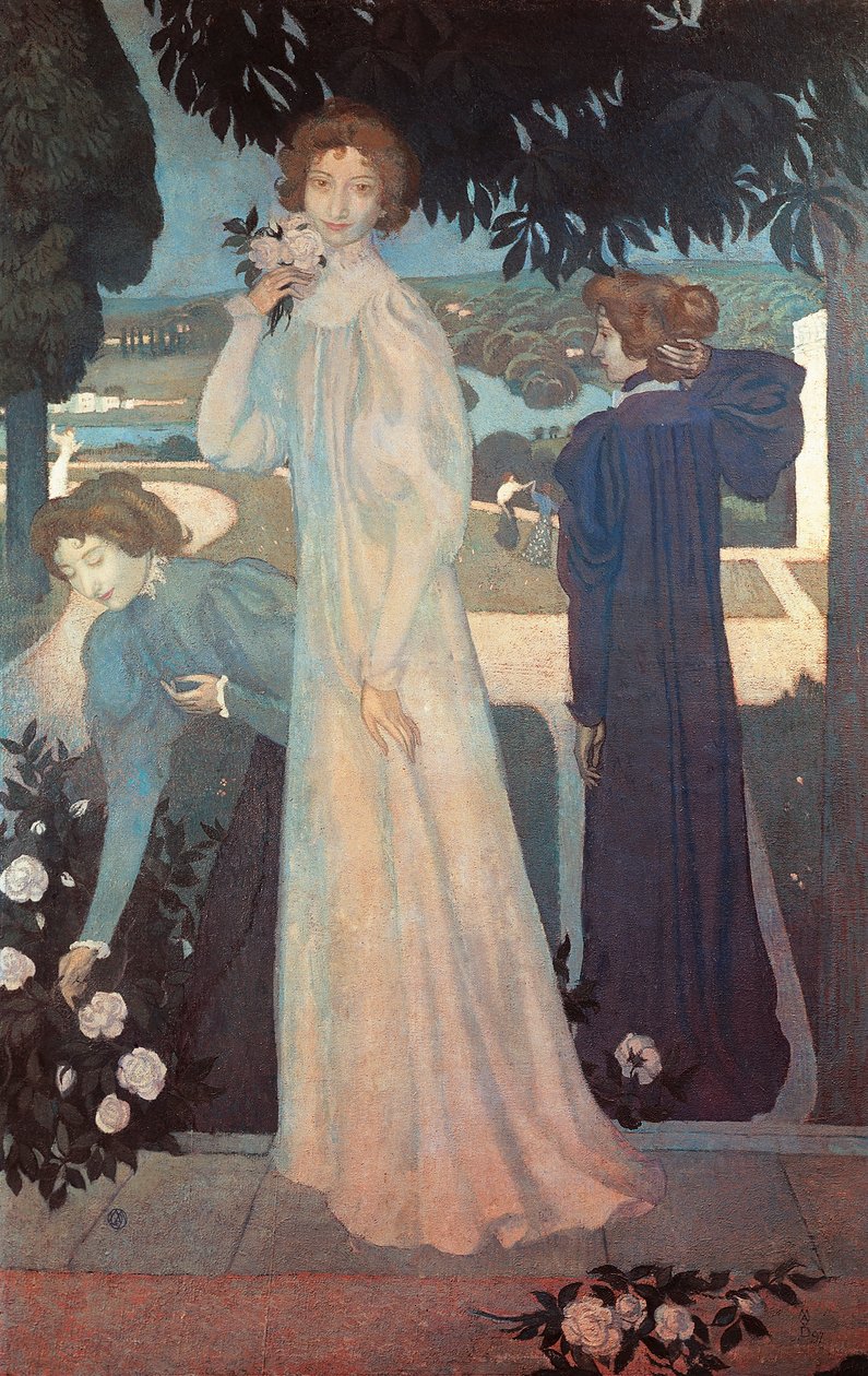 Mademoiselle Yvonne Lerolle sous trois aspects - Maurice Denis