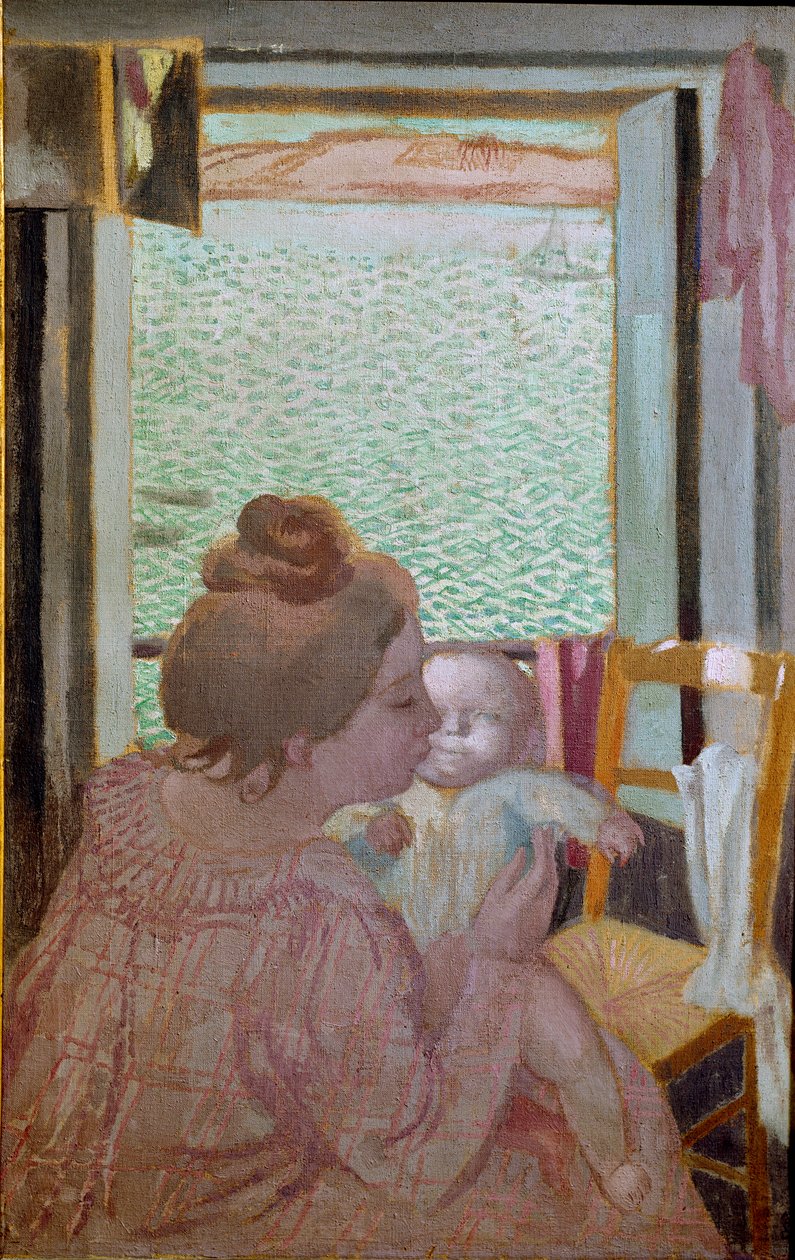 Maternité à la fenêtre - Maurice Denis