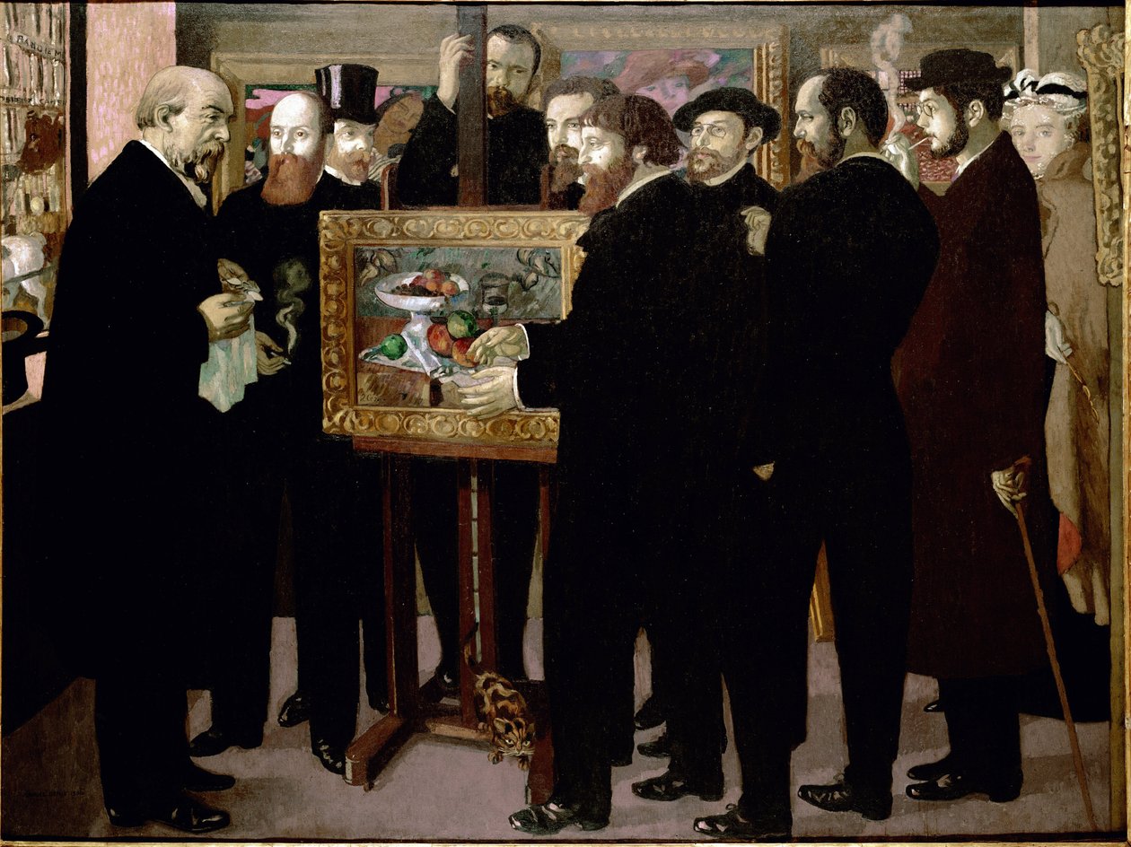 Hommage à Cézanne - Huile sur toile - Maurice Denis