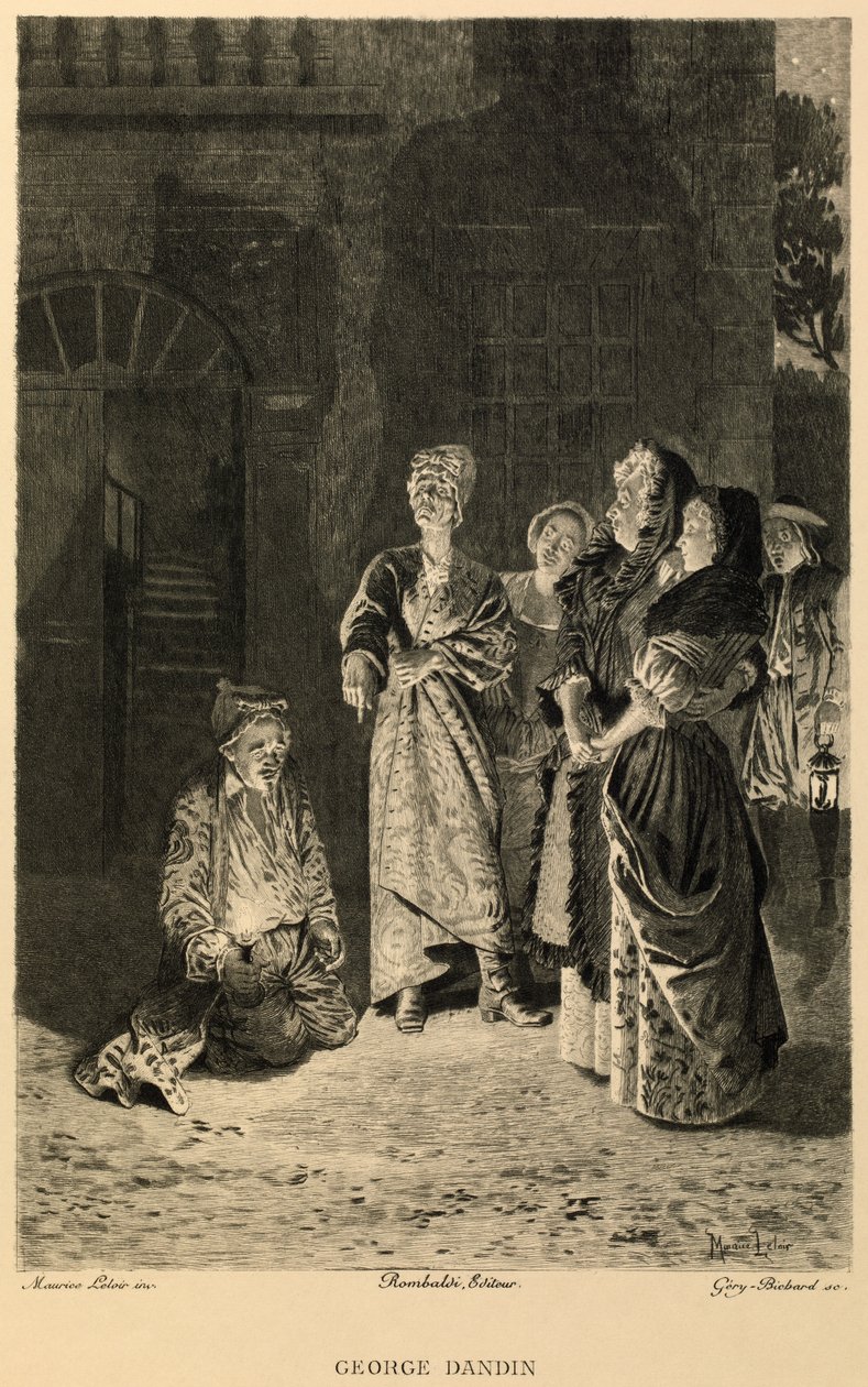 Georges Dandin par Molière - Maurice Leloir
