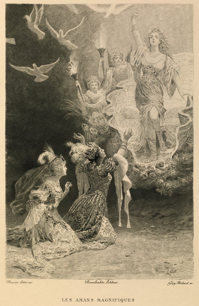 Les amants magnifiques de Molière - Maurice Leloir