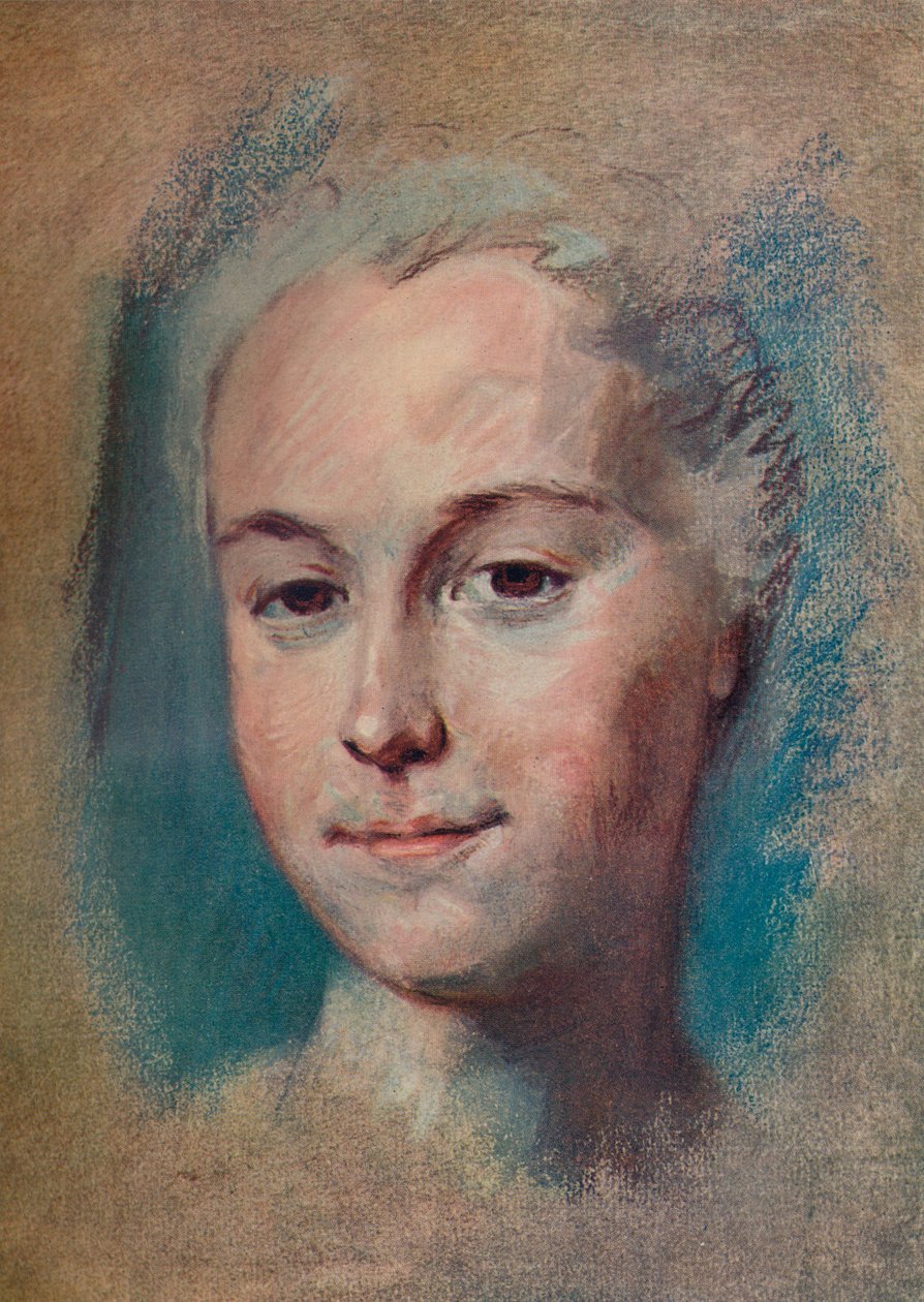 La Camargo, c1743 - Maurice Quentin de La Tour