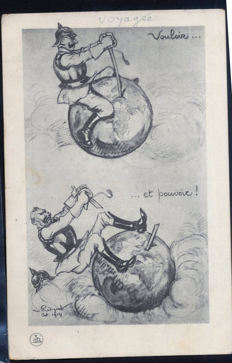 Carte Postale, Satirique en N & B - Maurice Radiguet