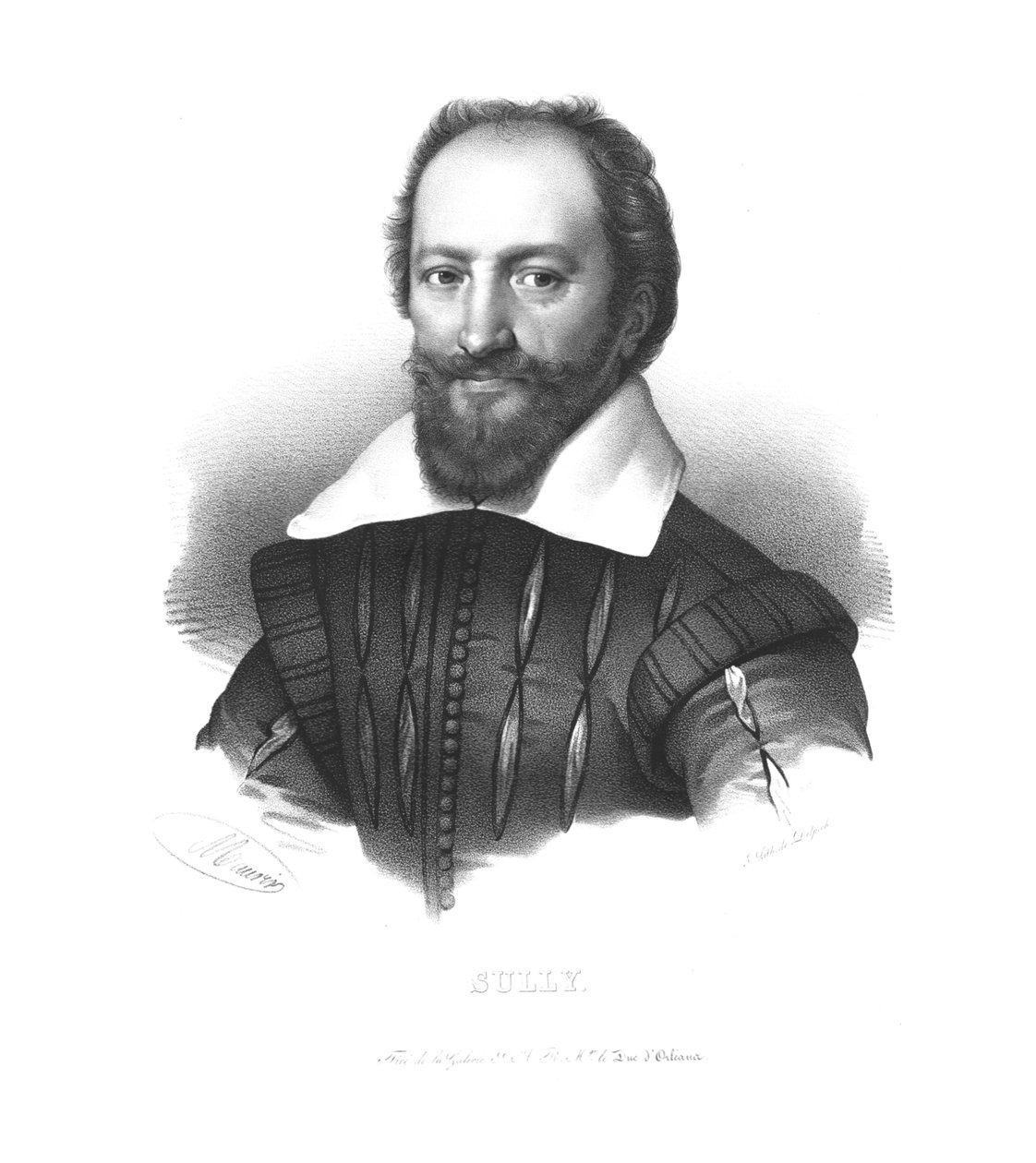 Maximilien de Béthune, Duc de Sully, vers 1820 - Maurin