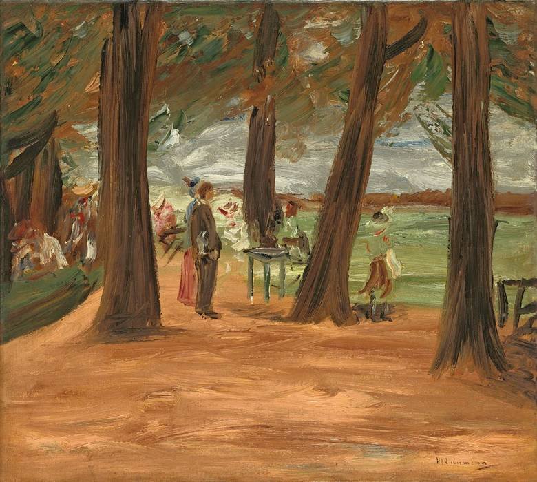 Jardin de bière - Jardin de restauration - Max Liebermann