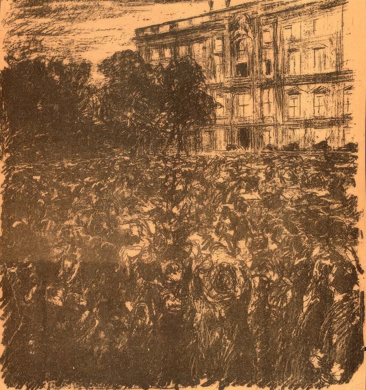 Je ne connais plus de parti, je ne connais que des Allemands - Max Liebermann