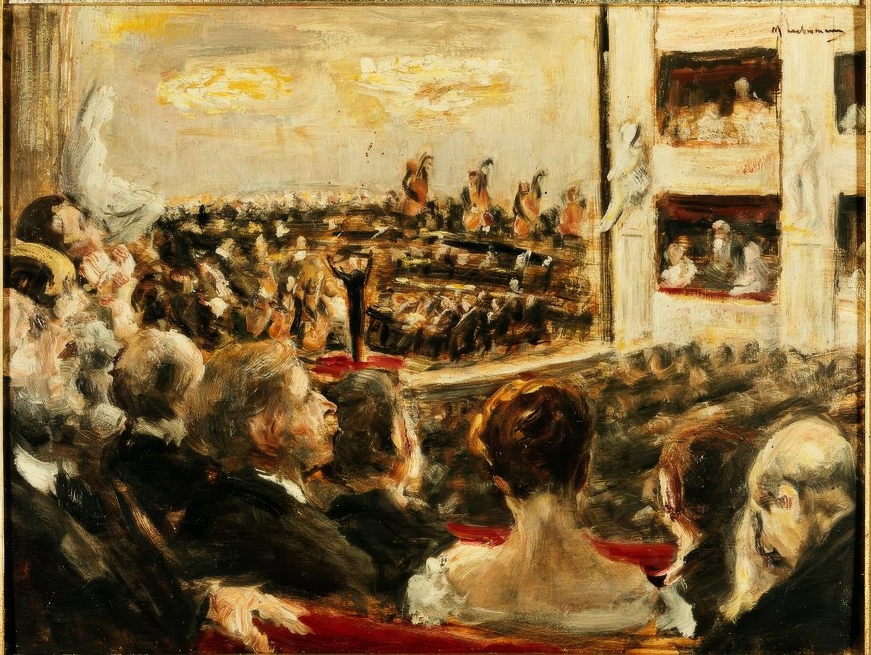 Au concert - Max Liebermann