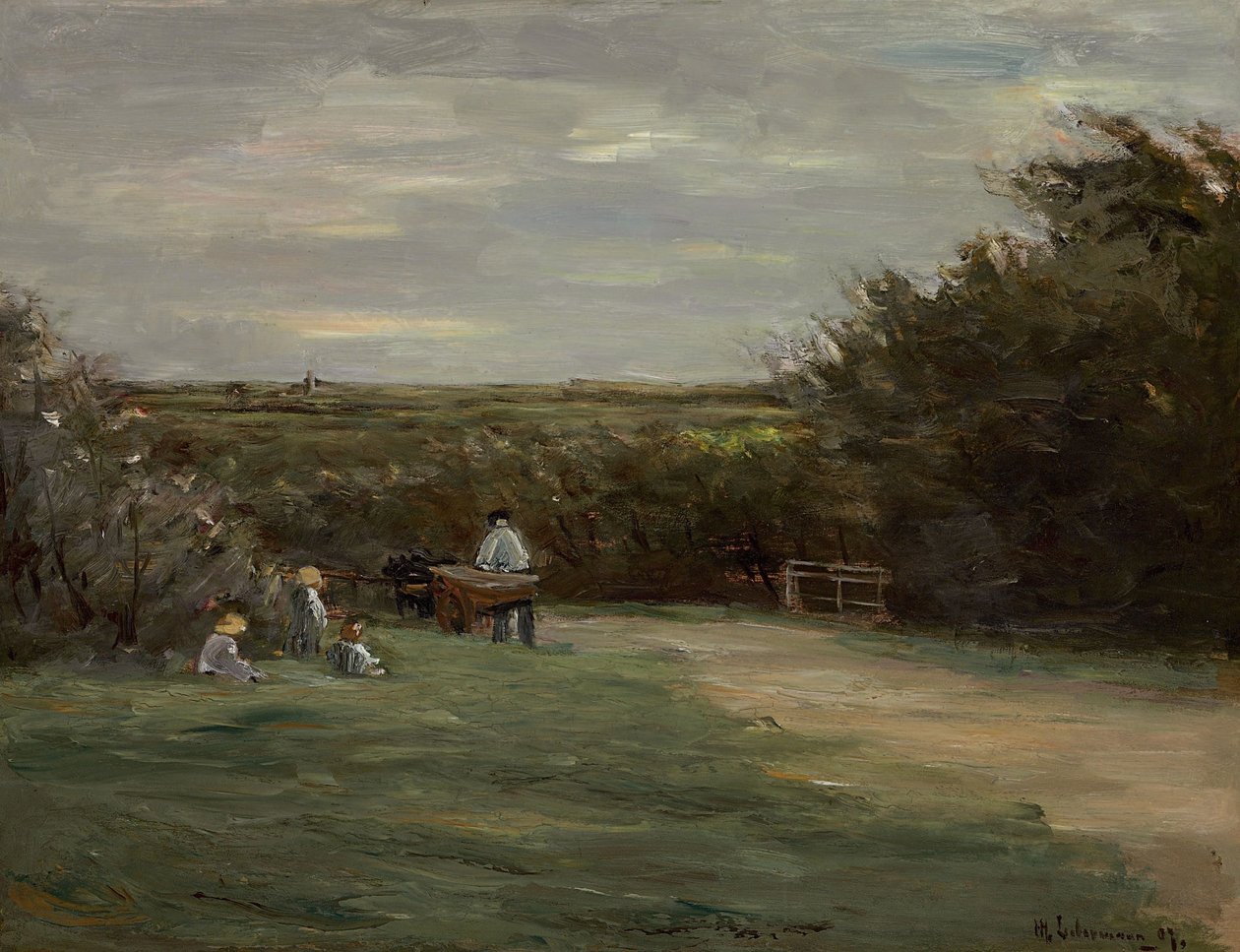 Paysage près de Noordwijk, Noordwijk-Binnen - Max Liebermann