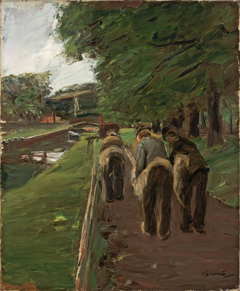 Corderie à Edam - Max Liebermann