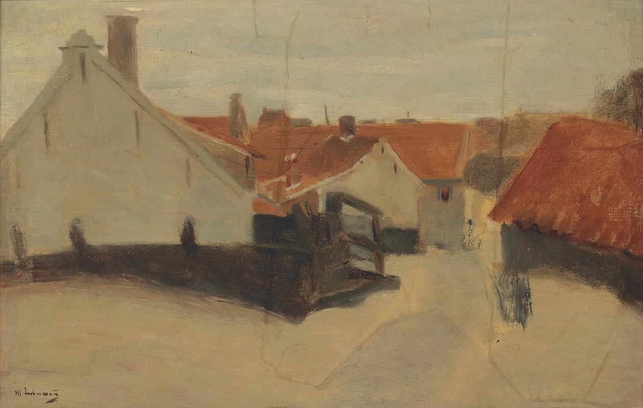 Rue à Scheveningen - Max Liebermann